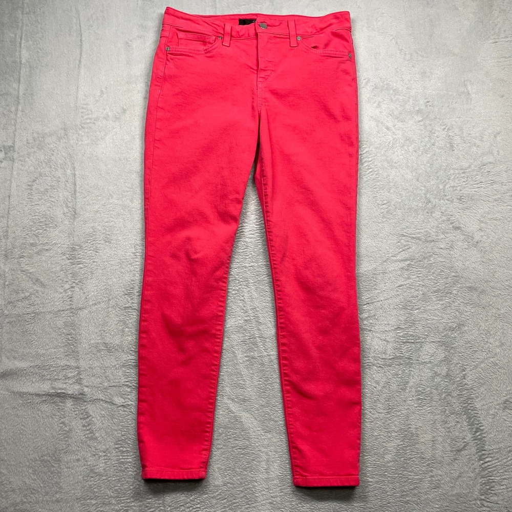 Joe's Jeans Skinny Ankle Women 28 Pink Mid Rise Stretch Denim Pants